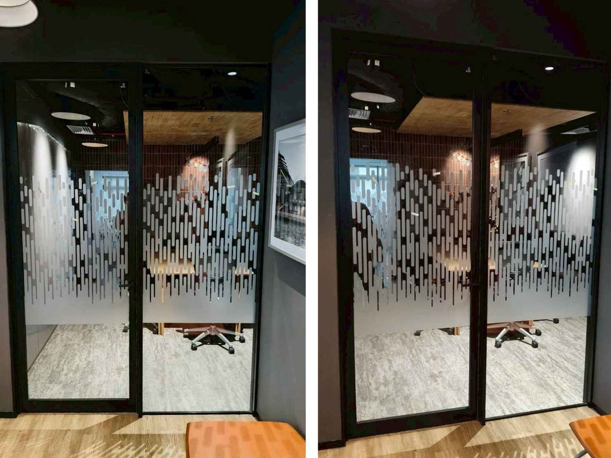 Gradient Grain Pattern Sticker