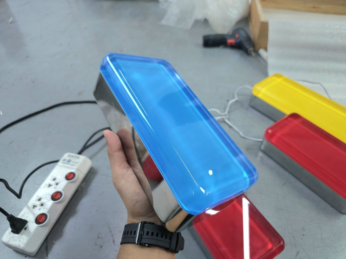 กล่องไฟอะคริลิค เจลลี่ แสงสว่างคมชัด ดีไซน์โดดเด่น เหมาะสำหรับร้านค้าและป้ายโปรโมชัน