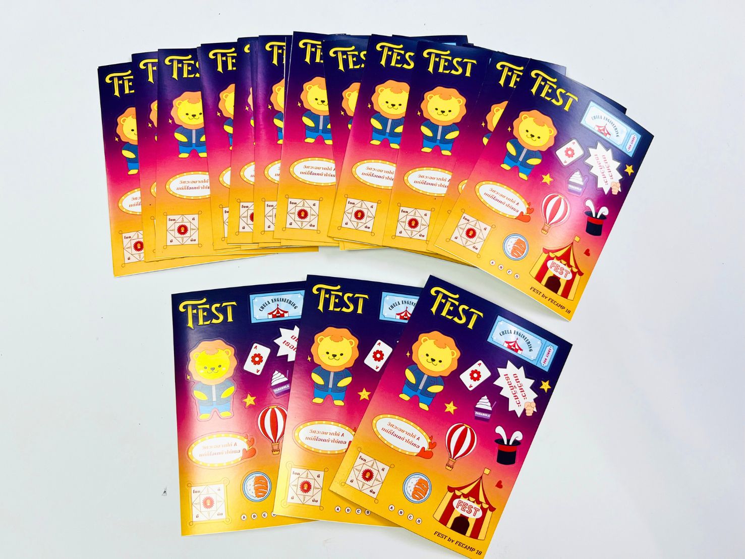 Sticker พรีเมี่ยมแจกงานอีเว้นท์ สติ๊กเกอร์กันน้ำ สติ๊กเกอร์ PVC PP สติ๊กเกอร์ไดคัท