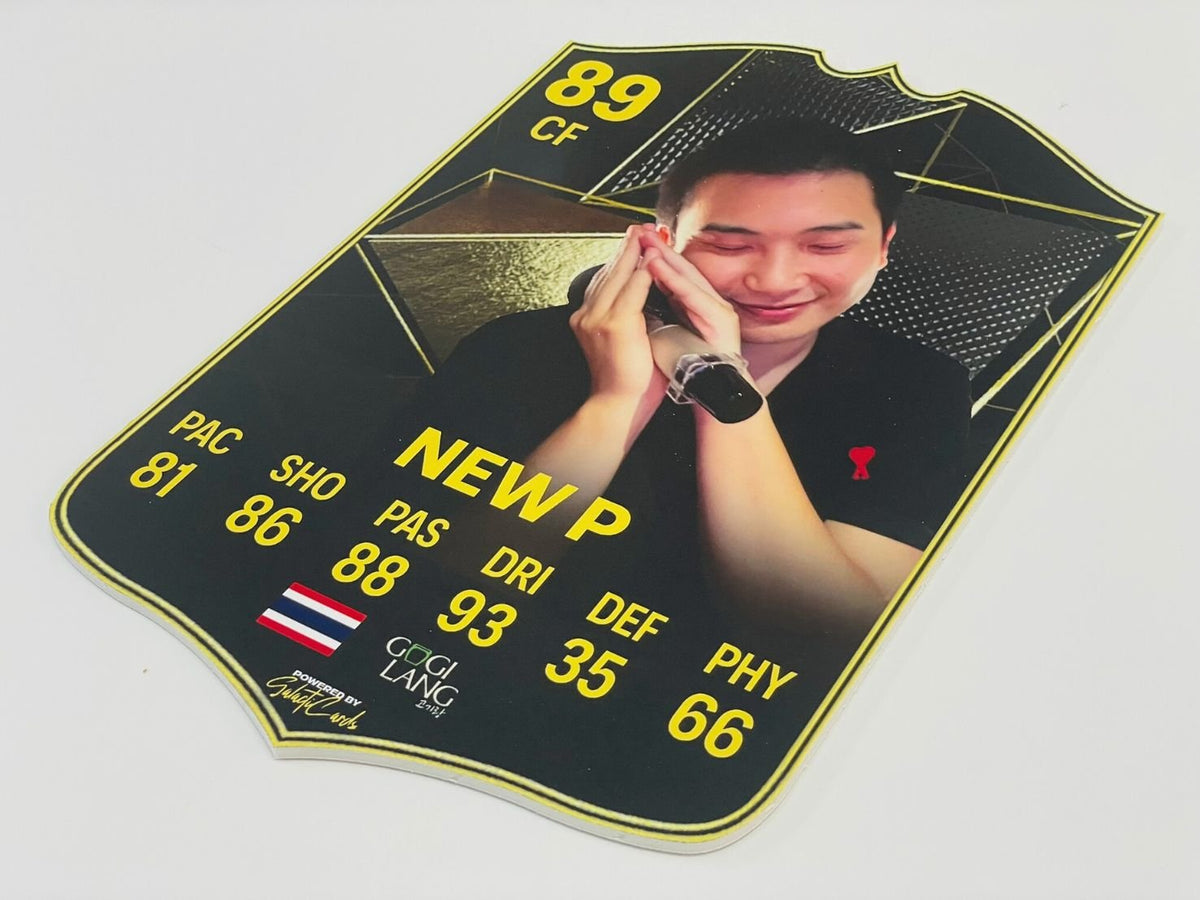 ป้ายกาชา FIFA ป้ายเกมส์ ป้ายกาชา ดีไซน์โดดเด่น เหมาะสำหรับอีเวนต์ ร้านเกมส์ และงานโปรโมชัน