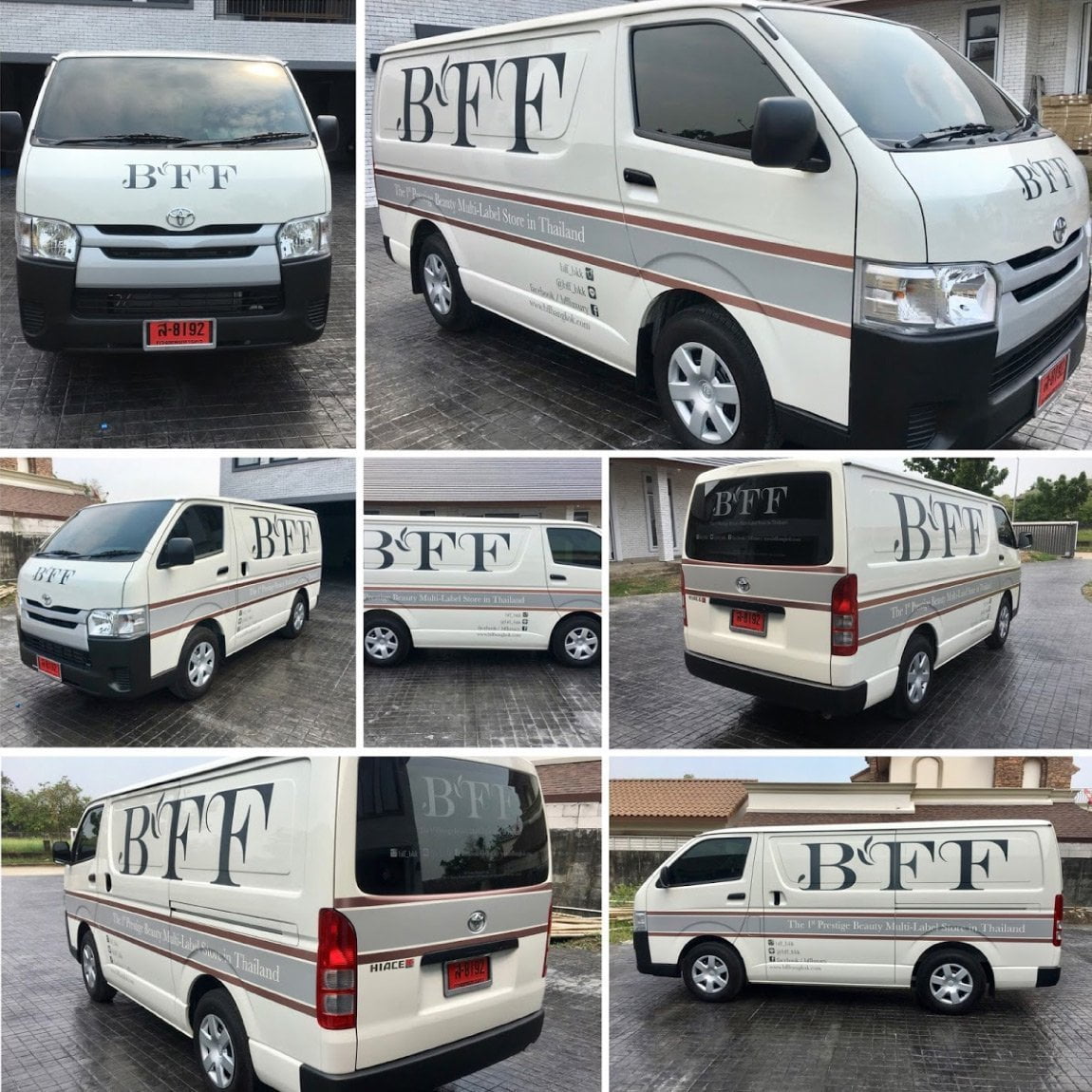 สติ๊กเกอร์ติดรถ Car Wrap แร็ปสติ๊กเกอร์ วัสดุคุณภาพสูง 3M พิมพ์คมชัด ติดทนทาน เหมาะสำหรับโฆษณาและตกแต่งรถทุกประเภท