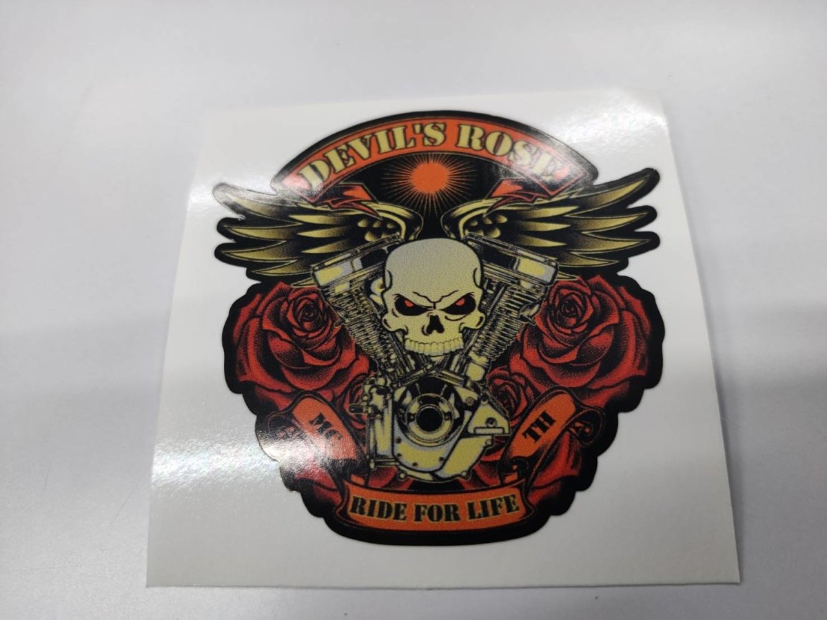 สติ๊กเกอร์กันน้ำแจ้งเบอร์โทรฉุกเฉิน