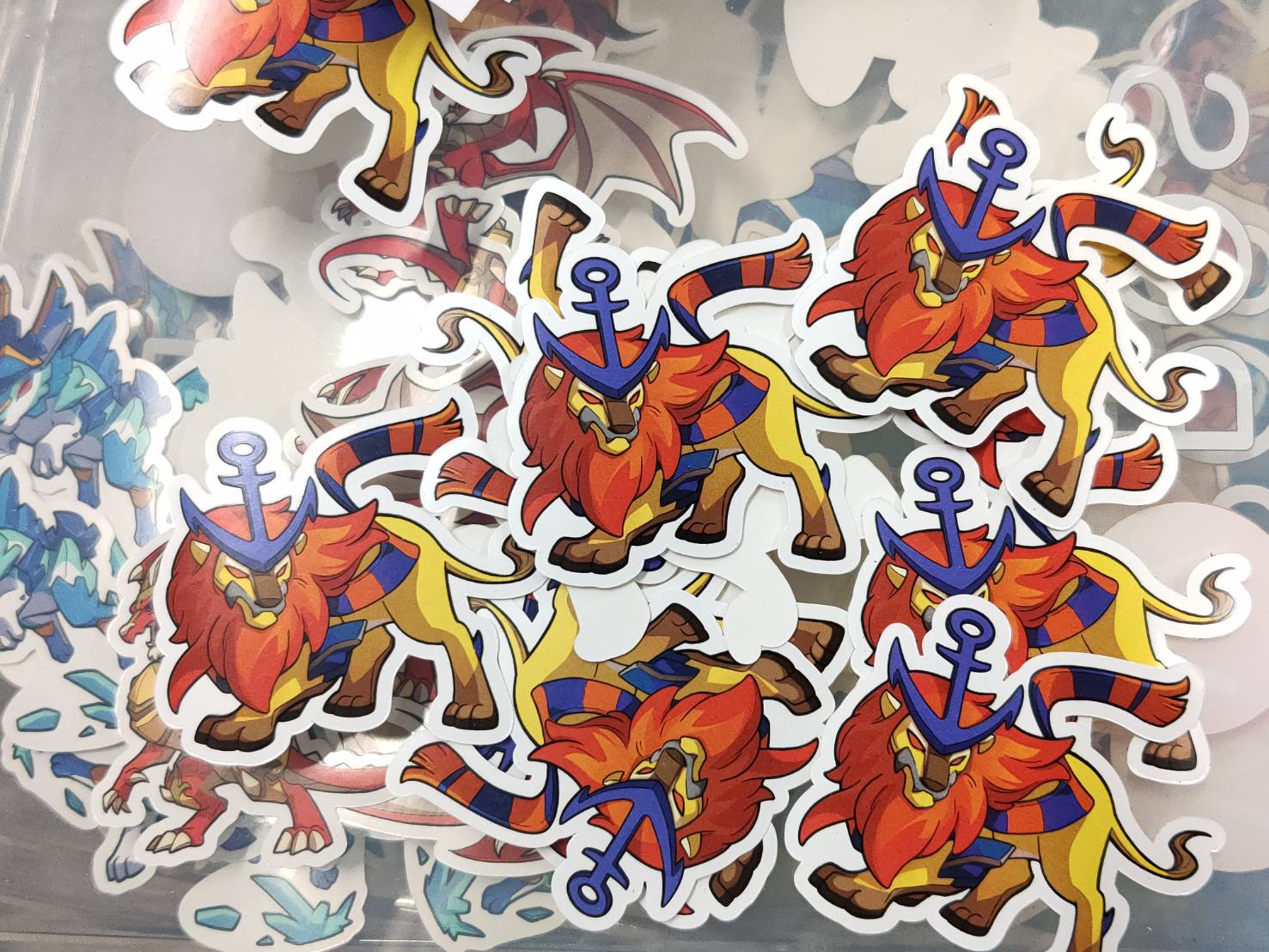 สติ๊กเกอร์พิมพ์ลาย การฺตูน พร้อมไดคัท