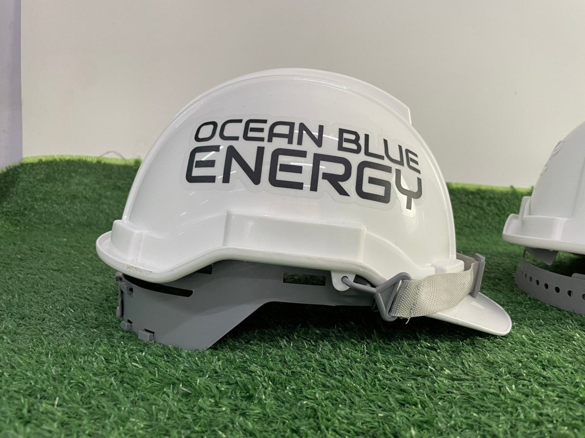 สติ๊กเกอร์ติดหมวกเซฟตี้ - สติ๊กเกอร์พิมพ์อิงค์เจ็ทตามแบบ