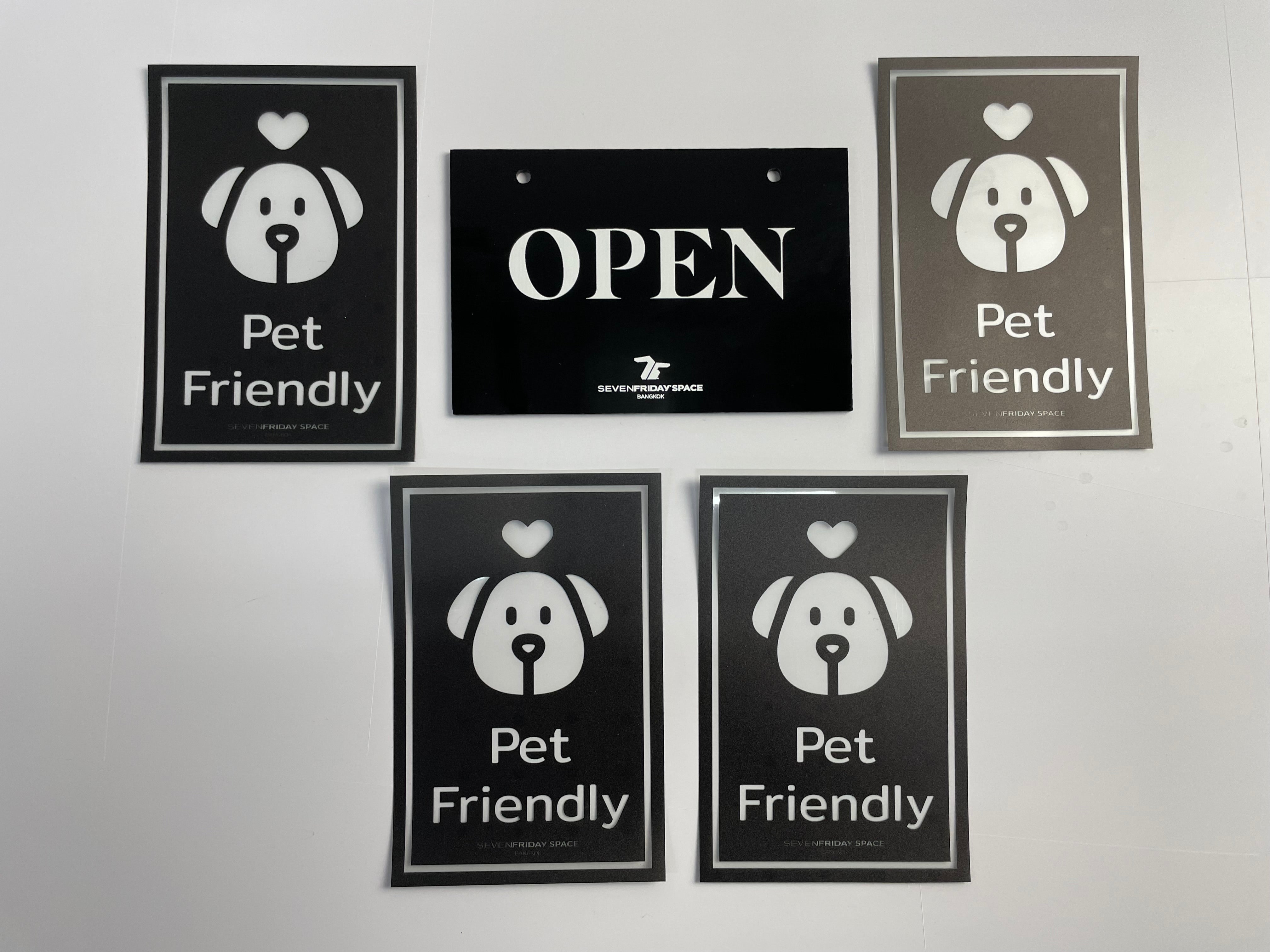 custom PVC Inkjet sticker print service die cut