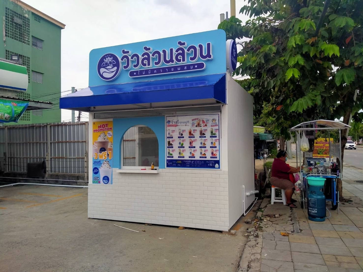 ป้ายอิงค์เจ็ท ตกแต่งคีออส ซุ้มร้านค้า - คีออส Decor