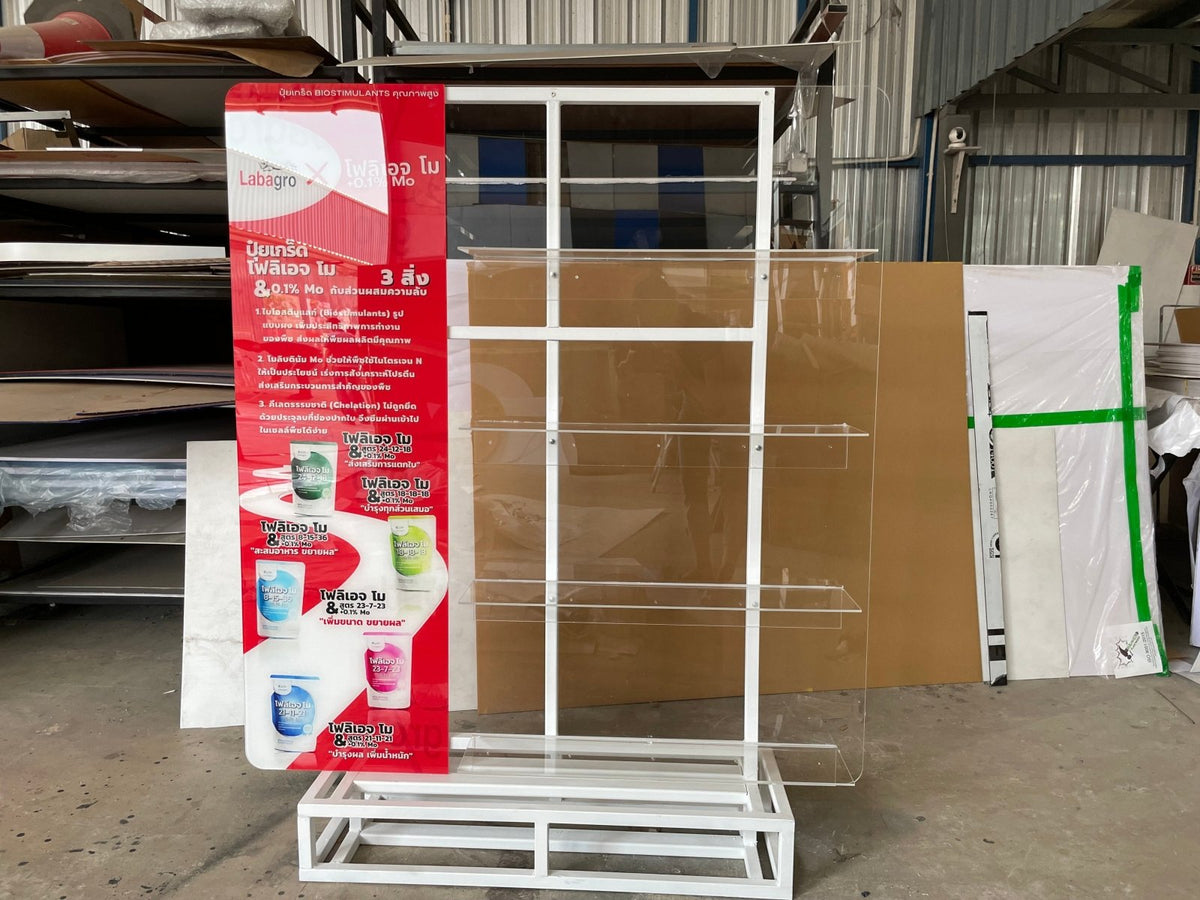 shelf display ชั้นวางสินค้าอะคริลิค