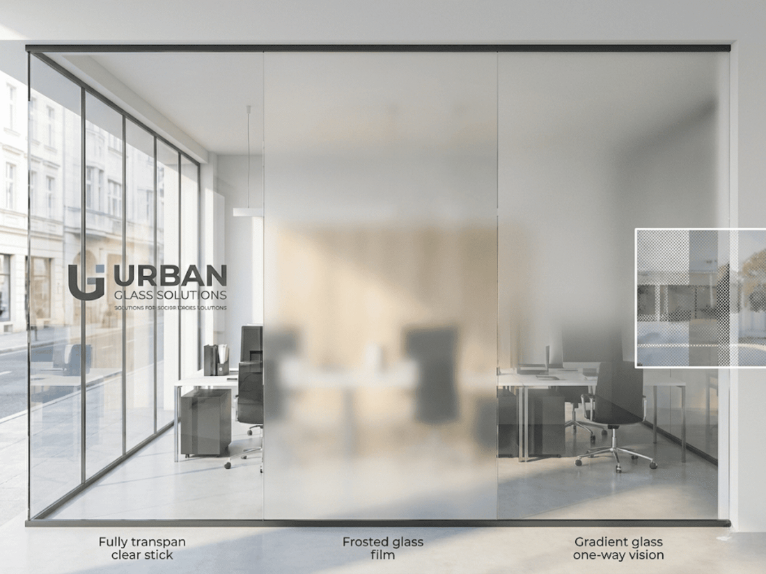 สติ๊กเกอร์ติดกระจกมีกี่แบบ? เลือกใช้อย่างไรให้เหมาะกับร้านค้าและออฟฟิศ