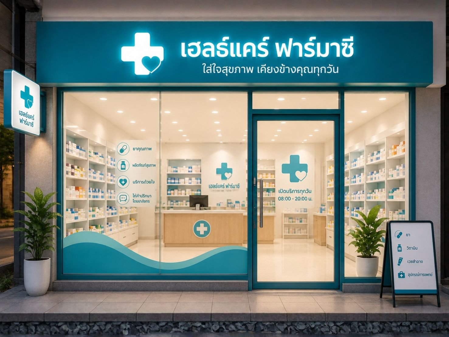 ป้ายหน้าร้านมีแบบไหนบ้าง? รวมทุกประเภท เลือกให้ตรงธุรกิจ