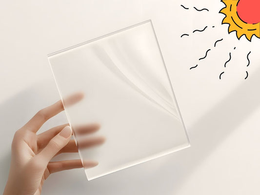 อะคริลิคตากแดดได้ไหม ?