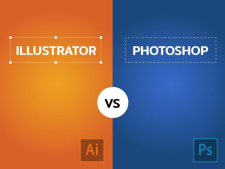 Photoshop vs Illustrator ต่างกันอย่างไร | ใช้ออกแบบอะไร