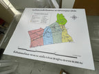 ป้ายแผนผังโครงการ สำหรับหมู่บ้าน คอนโด อาคาร โครงการก่อสร้าง