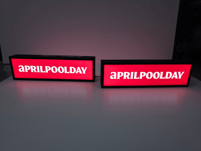 กล่องไฟอะคริลิค ไฟออกรอบป้าย ติดยื่นจากผนัง สว่างชัดเจน เหมาะสำหรับร้านค้าและป้ายหน้าร้าน