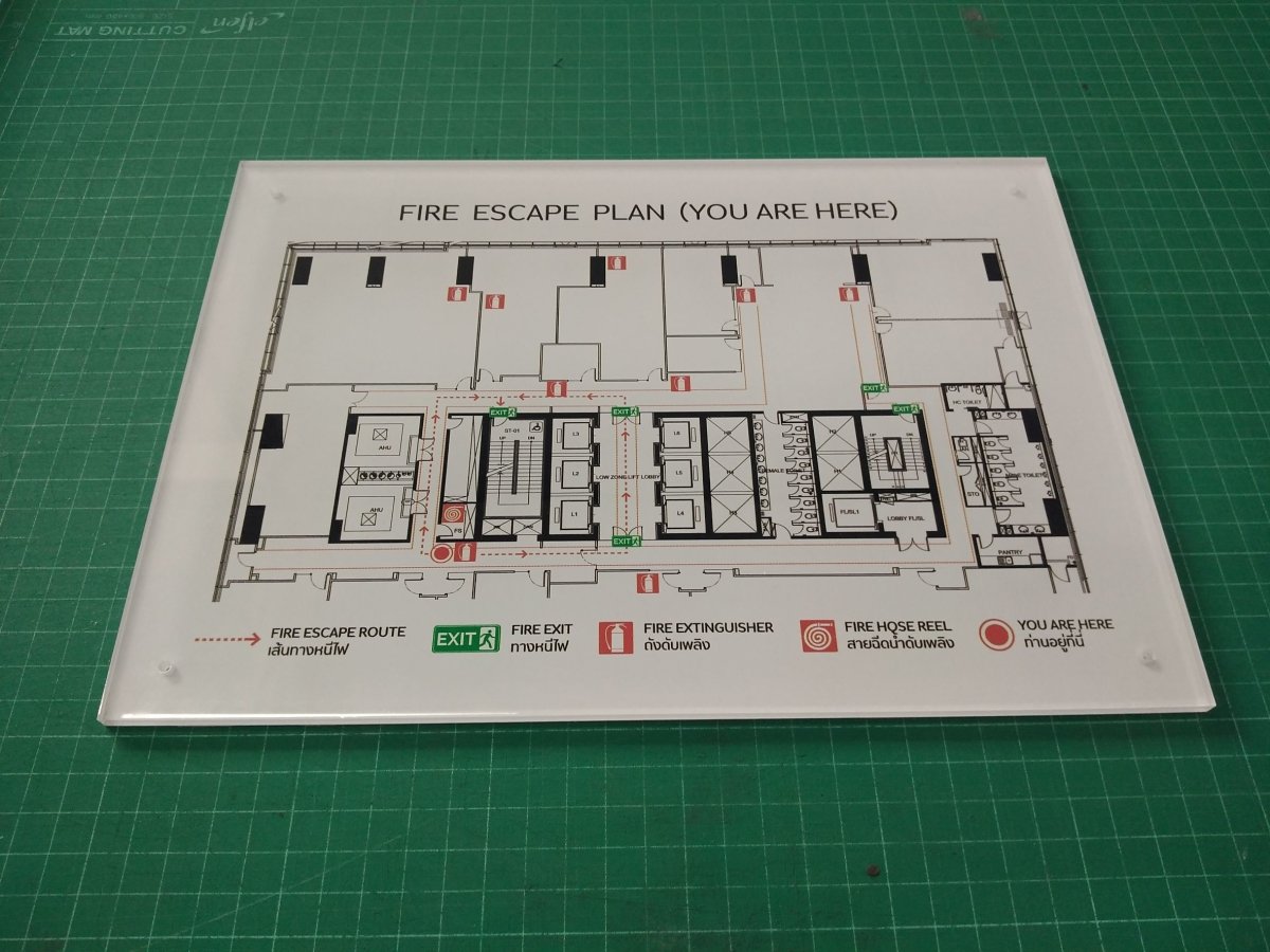 ป้ายแผนผัง ป้ายอะคริลิค ป้ายแผนที่อาคาร ป้ายบอกทาง ป้ายบอกชั้น ป้ายแสดงตำแหน่ง ป้ายแสดงแผนที่ ป้ายแผนผังอาคาร ป้ายบอกจุดอพยพ สั่งทำป้าย AcrylicFloorPlanSign
BuildingMapSign WayfindingSign CustomAcrylicSign OfficeSignage EvacuationMap FloorPlanDisplay BusinessSignage RetailSignage