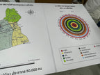 Project layout sign site plan board printed UV durable outdoor