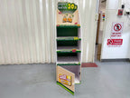 ชั้นวางสินค้าราคาถูก เชลฟ์ดิสเพลย์ Shelf Display แข็งแรง น้ำหนักเบา เหมาะสำหรับโชว์สินค้าในร้านค้า และงานอีเวนต์