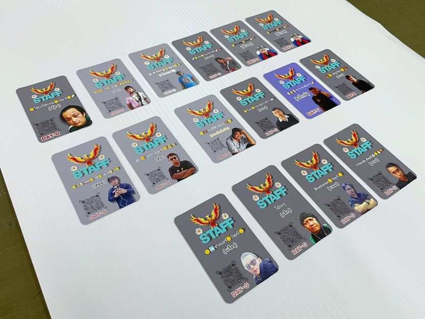 ป้ายห้อยคอ ป้ายคล้องคอ ป้ายชื่อพนักงาน ป้าย staff ดีไซน์ใช้งานสะดวก เหมาะสำหรับงานอีเวนต์และองค์กร