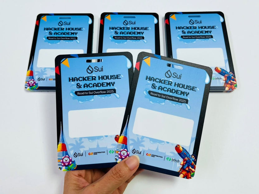 ป้ายห้อยคอ ป้ายคล้องคอ ป้ายชื่อพนักงาน ป้าย staff ดีไซน์ใช้งานสะดวก เหมาะสำหรับงานอีเวนต์และองค์กร