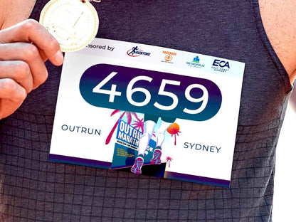 ป้ายวิ่งนักกีฬา รับพิมพ์ป้ายติดเสื้อนักวิ่ง พิมพ์ป้ายงานวิ่ง