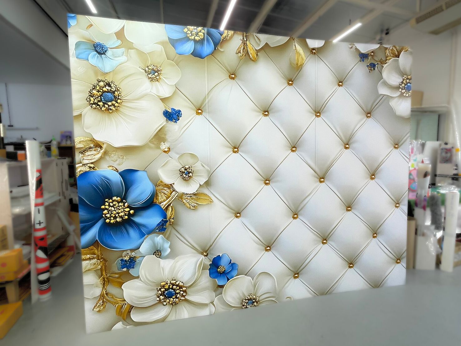 แบคดรอปฟิวเจอร์บอร์ด ฉากถ่ายรูปราคาถูก พิมพ์คมชัด น้ำหนักเบา ติดตั้งง่าย เหมาะสำหรับงานแต่ง งานอีเวนต์ และงานถ่ายภาพ