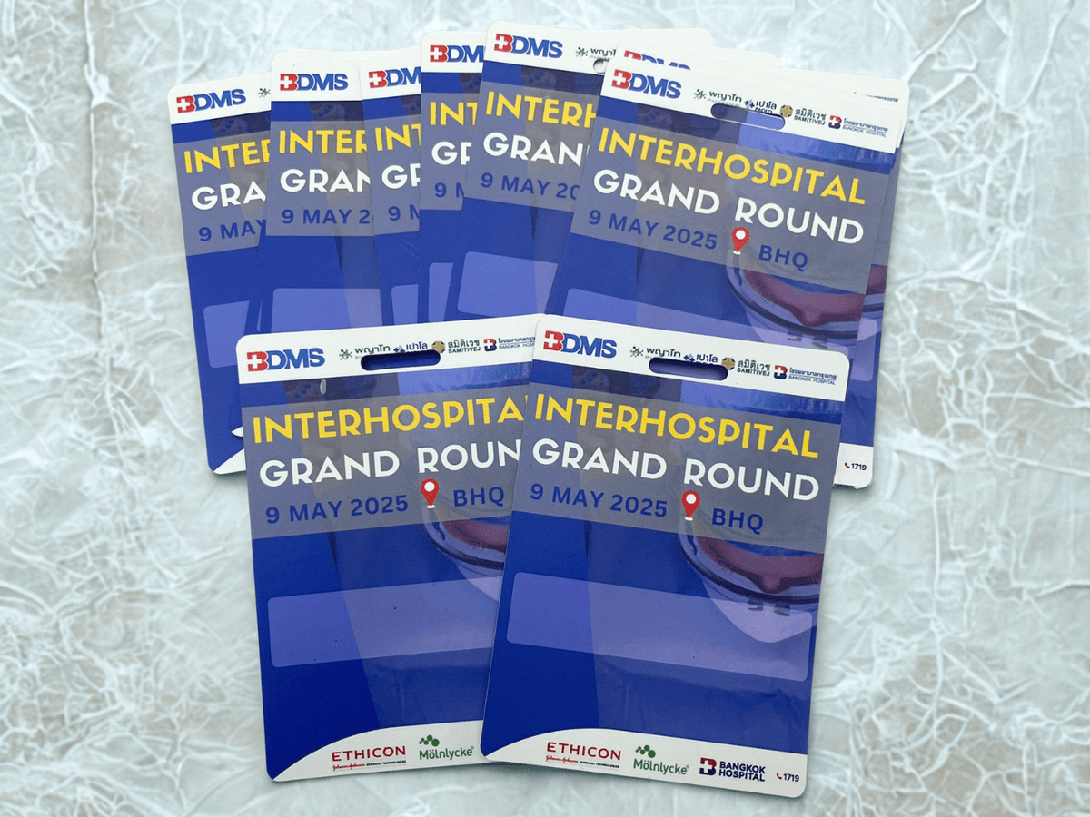 ป้ายห้อยคอ ป้ายคล้องคอ ป้ายชื่อพนักงาน ป้าย staff ดีไซน์ใช้งานสะดวก เหมาะสำหรับงานอีเวนต์และองค์กร