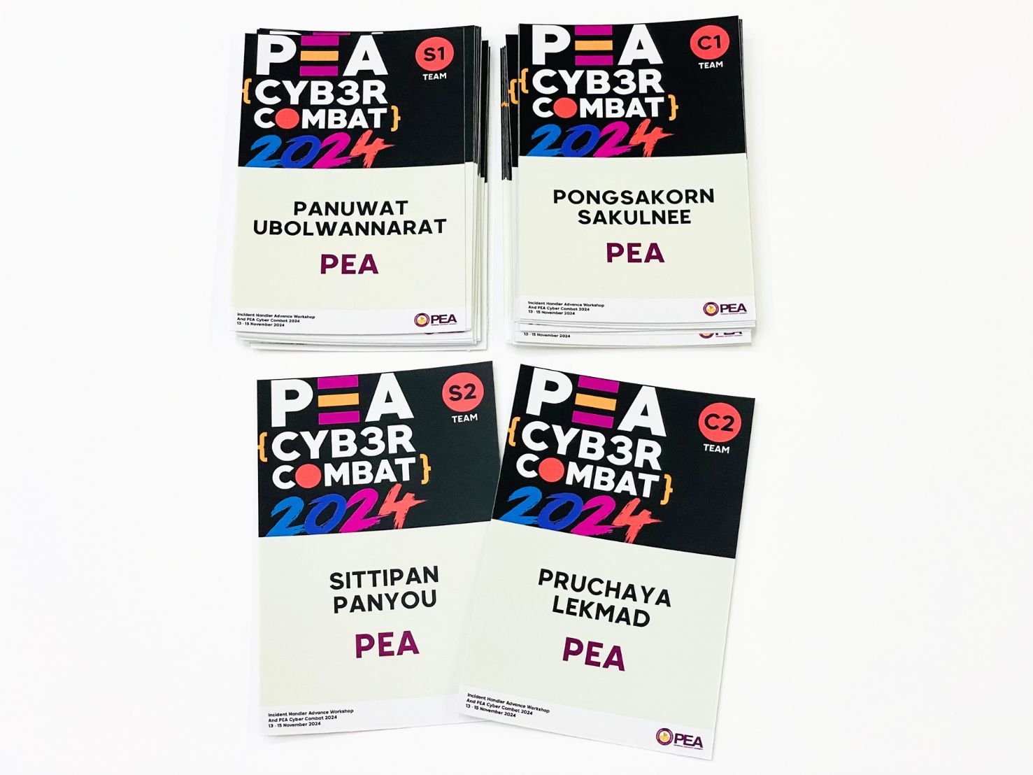 ป้ายห้อยคอ ป้ายคล้องคอ ป้ายชื่อพนักงาน ป้าย staff ดีไซน์ใช้งานสะดวก เหมาะสำหรับงานอีเวนต์และองค์กร