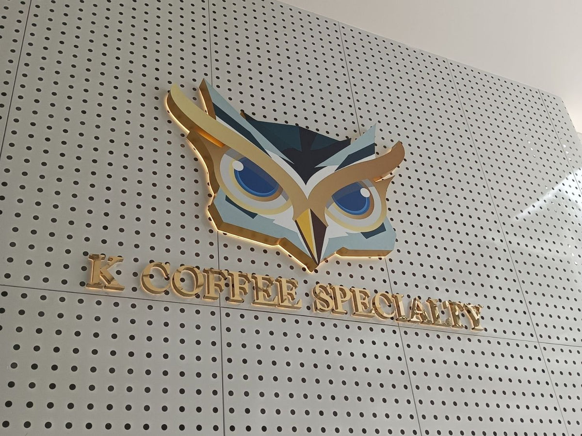 ป้ายสแตนเลส ทองเงา Mirror สวยหรู ทนทาน ใช้สำหรับป้ายชื่อบริษัท โลโก้องค์กร และตกแต่งอาคาร