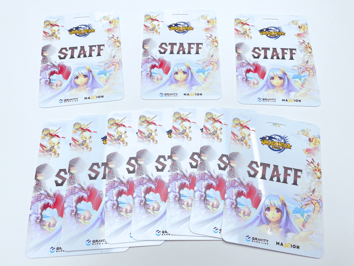 ป้ายห้อยคอ ป้ายคล้องคอ ป้ายชื่อพนักงาน ป้าย staff ดีไซน์ใช้งานสะดวก เหมาะสำหรับงานอีเวนต์และองค์กร