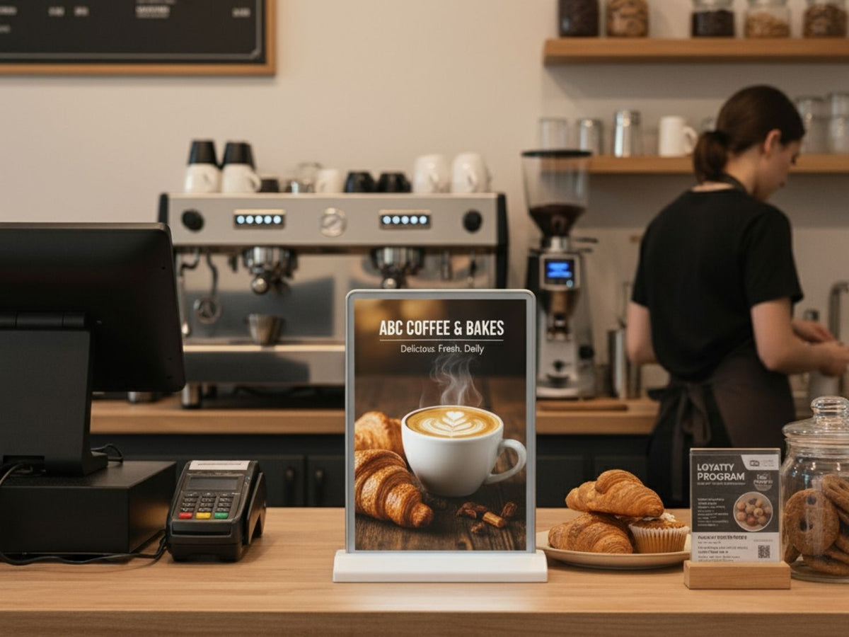 ป้ายไฟตั้งโต๊ะ