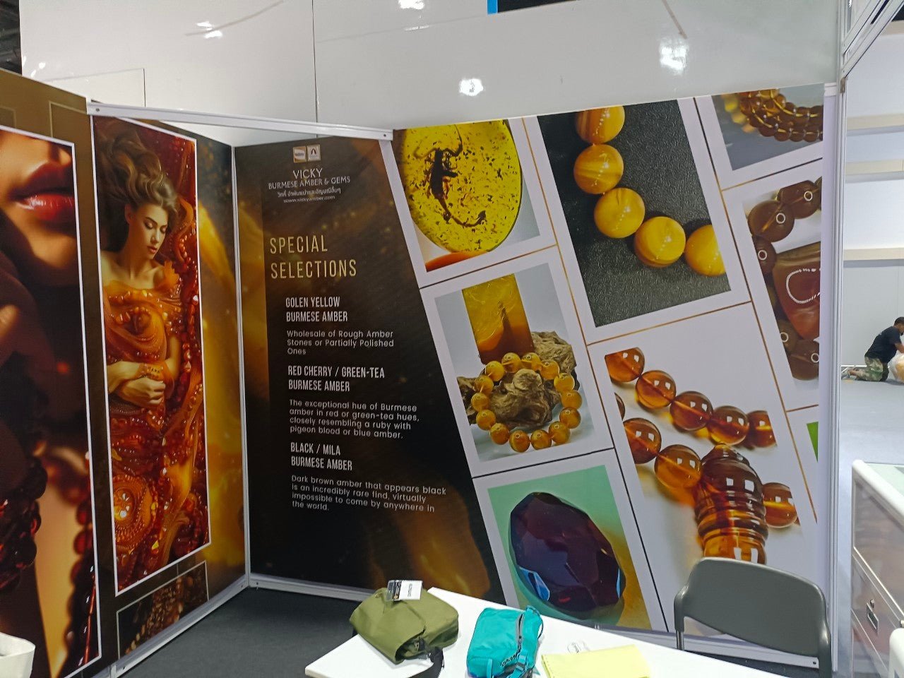 ป้ายโฟมบอร์ดติดผนังบูธงานแสดงสินค้า Expo พิมพ์คมชัด น้ำหนักเบา เหมาะสำหรับงานอีเวนต์