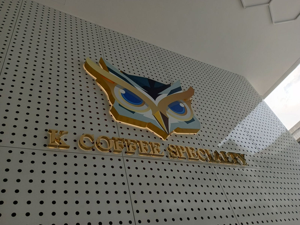 ป้ายบริษัทไฟออกหลัง แสงหรูหรา เด่นชัด เหมาะสำหรับองค์กร บริษัท และอาคารพาณิชย์