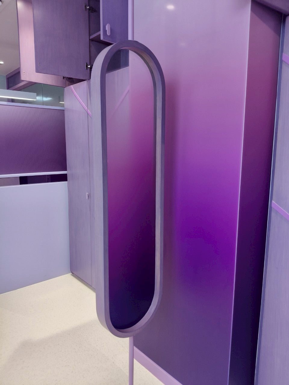 สติ๊กเกอร์ไล่เฉด Gradient Grain Pattern พิมพ์คมชัด เหมาะสำหรับตกแต่งผนัง กระจก และงานดีไซน์