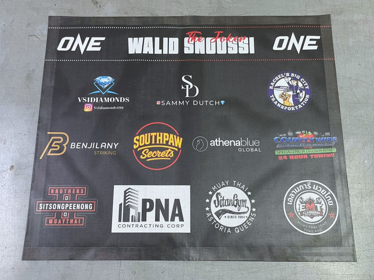 ป้ายไวนิล ตาข่าย