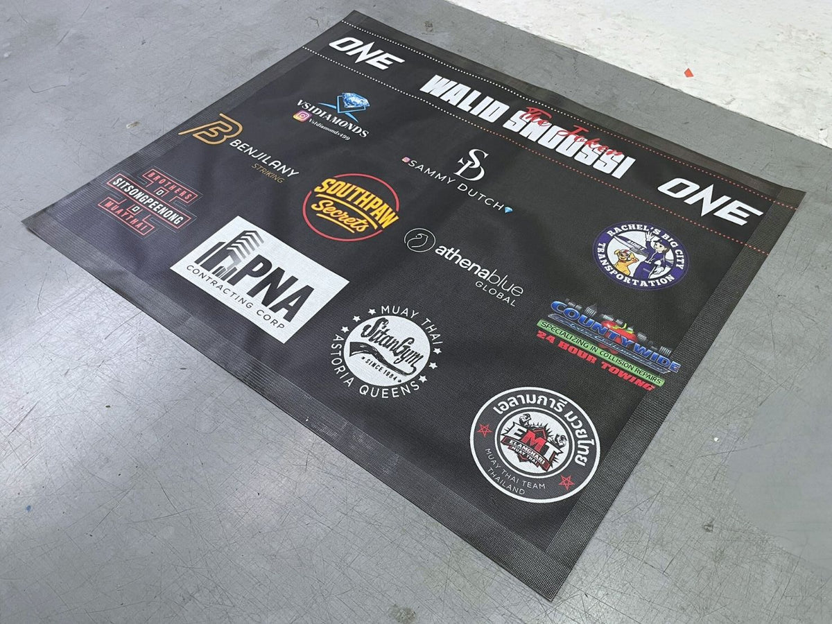 ป้ายไวนิล ตาข่าย