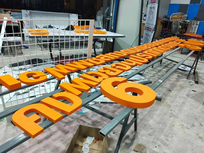 ป้ายอักษรซิงค์ โลโก้ซิงค์ โลโก้บริษัท แข็งแรง ทนทาน เหมาะสำหรับองค์กร ร้านค้า และอาคารสำนักงาน