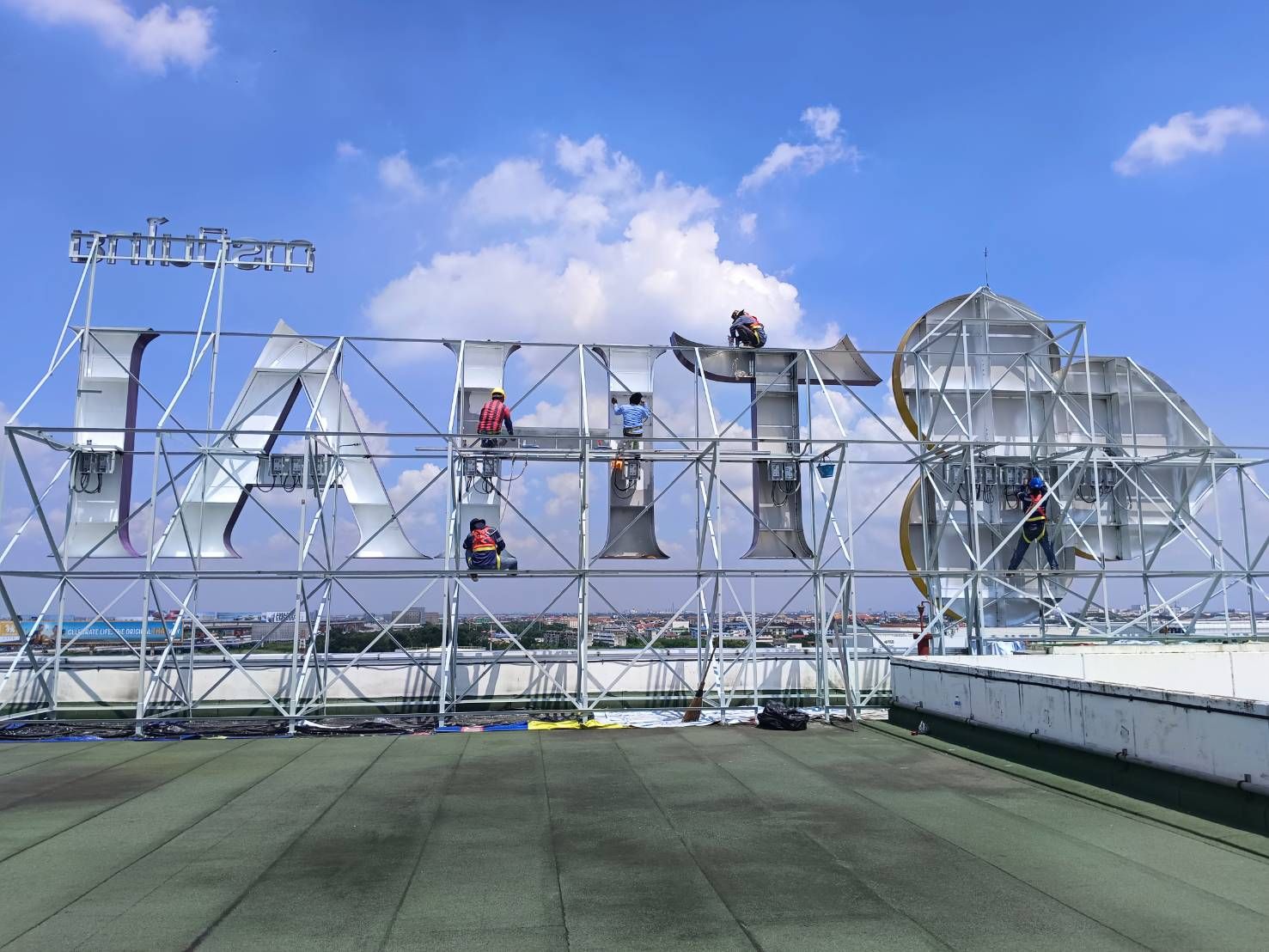 ป้ายสนามบิน ป้ายสายการบิน outdoor indoor ทนทาน