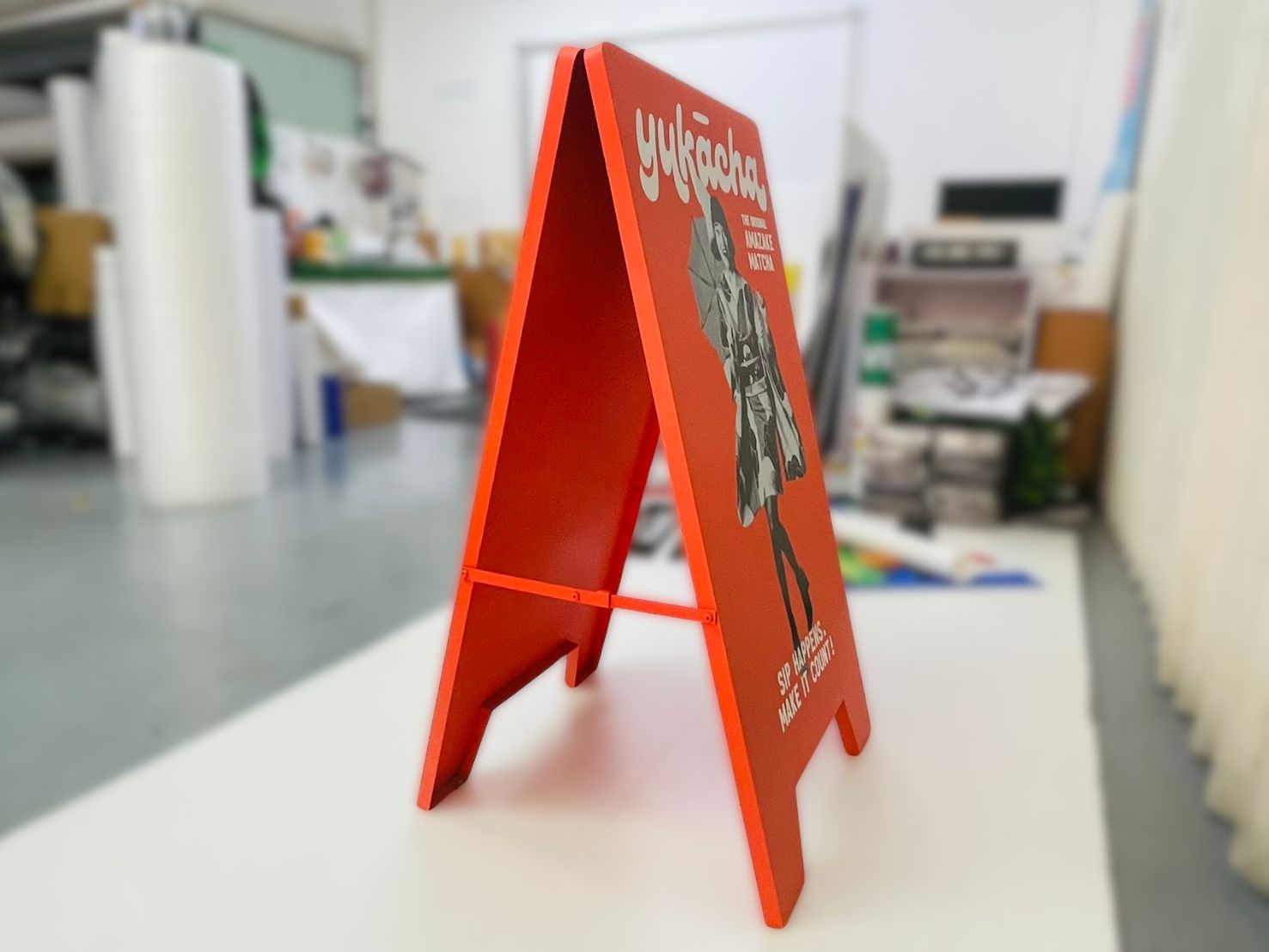 ป้ายตั้งพื้น หน้าทางเข้าร้าน ป้ายตั้งมินิมอล ป้ายตั้งคาเฟ่ ราคาถูก