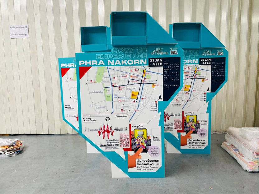ป้ายแผนผังโครงการ สำหรับหมู่บ้าน คอนโด อาคาร โครงการก่อสร้าง