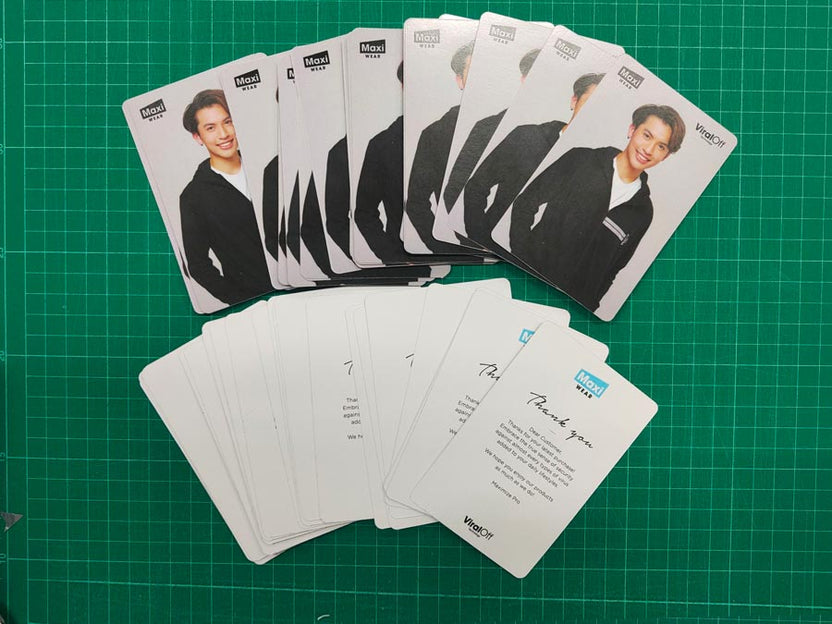 Gift Voucher คูปองส่วนลด บัตรของขวัญ พิมพ์ดิจิตอล Variable Data Anti-Copy ป้องกันปลอม - 10