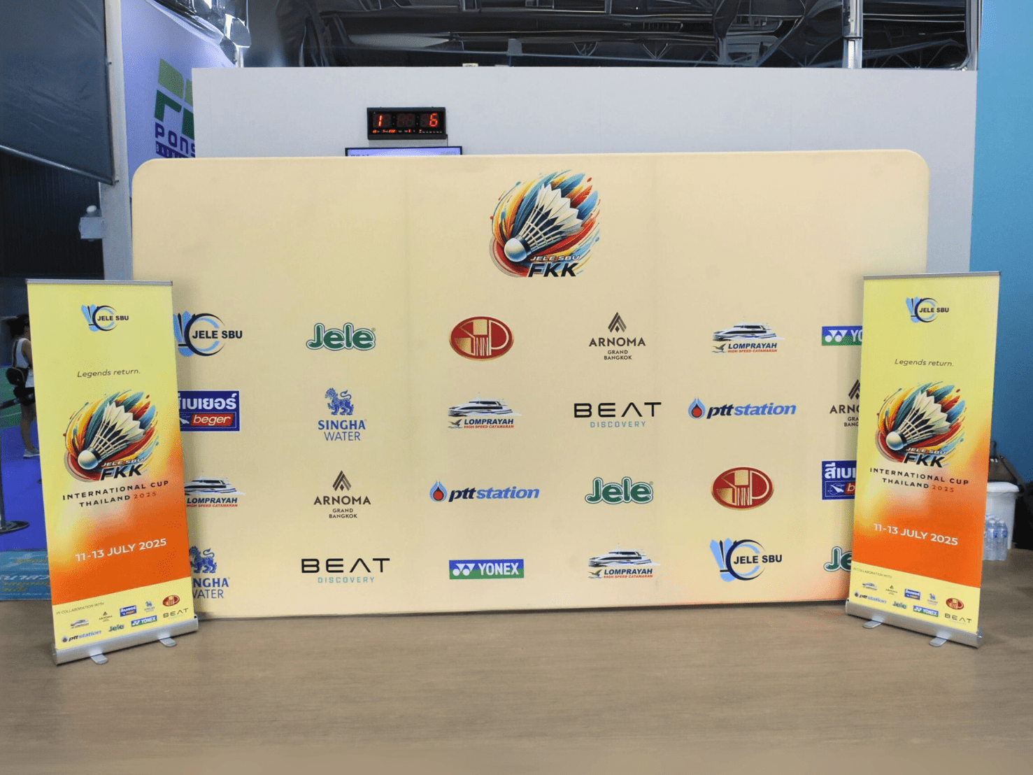 ชุดจัดนิทรรศการ ผ้าแฟบริก Fabric Backdrop Display