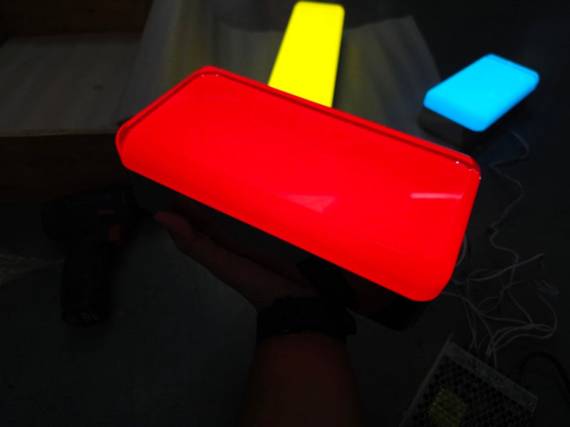 กล่องไฟอะคริลิค เจลลี่ แสงสว่างคมชัด ดีไซน์โดดเด่น เหมาะสำหรับร้านค้าและป้ายโปรโมชัน