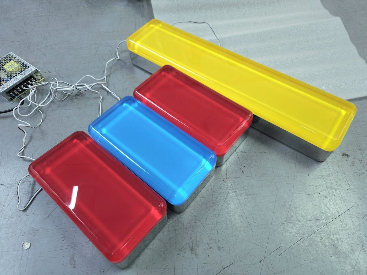 กล่องไฟอะคริลิค เจลลี่ แสงสว่างคมชัด ดีไซน์โดดเด่น เหมาะสำหรับร้านค้าและป้ายโปรโมชัน