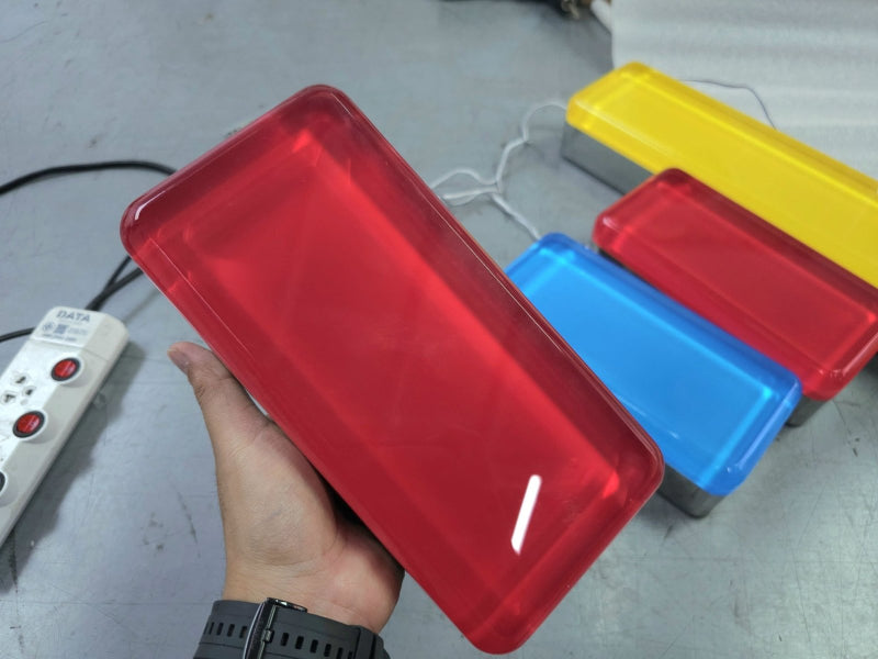 กล่องไฟอะคริลิค เจลลี่ แสงสว่างคมชัด ดีไซน์โดดเด่น เหมาะสำหรับร้านค้าและป้ายโปรโมชัน