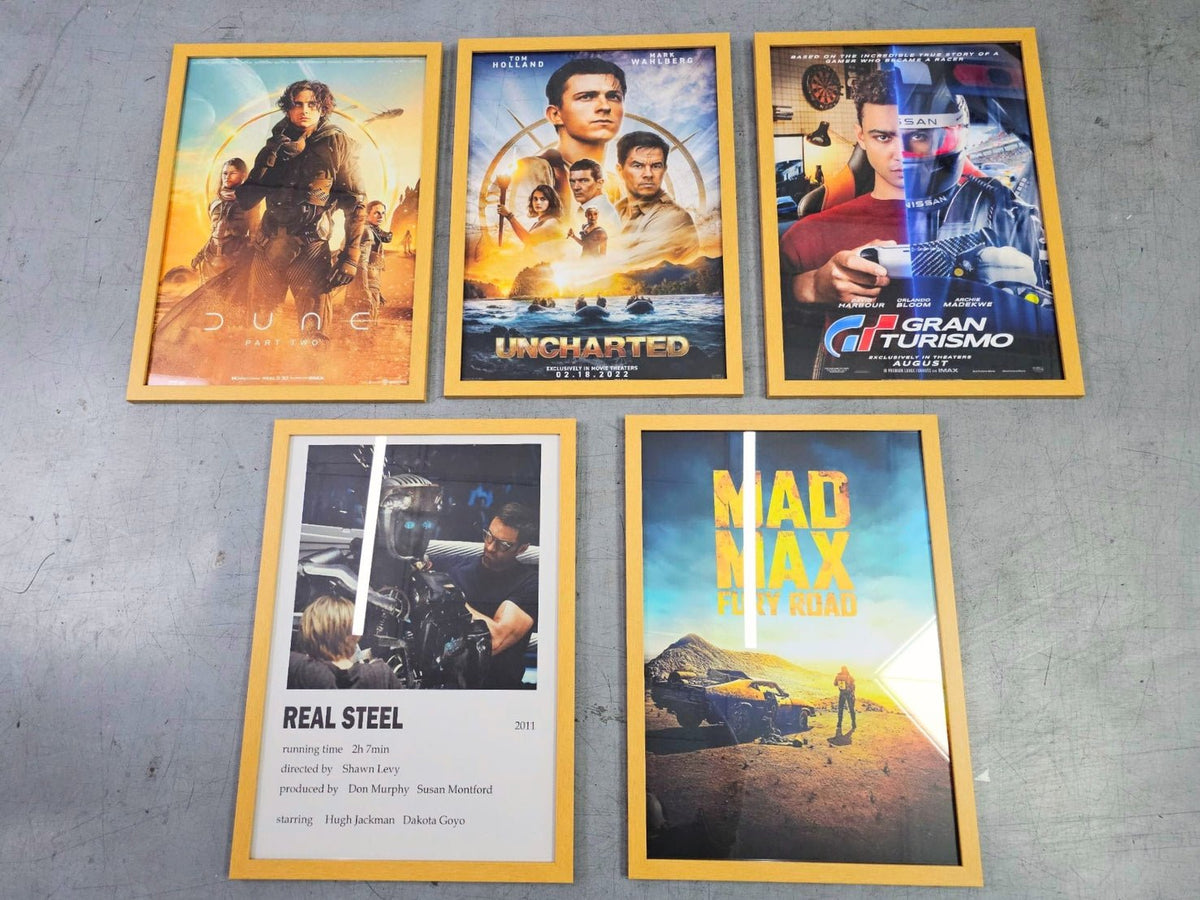 พิมพ์โปสเตอร์ โปสเตอร์หนัง พิมพ์สี RGB คมชัด สีสดใส เหมาะสำหรับงานโฆษณาและงานตกแต่งผนัง