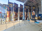 ธงชายหาด Beach Flag สำหรับงานอีเวนต์และหน้าร้าน