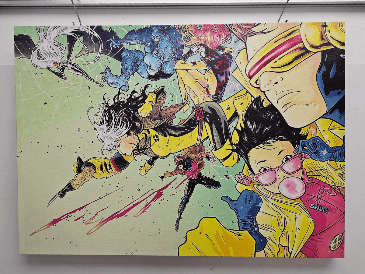 กรอบรูปแคนวาส พิมพ์คมชัด สีสด เหมาะสำหรับตกแต่งบ้าน ร้านอาหาร คาเฟ่ และแกลเลอรี