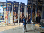ธงชายหาด Beach Flag สำหรับงานอีเวนต์และหน้าร้าน
