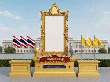 Honor of His Majesty Sign