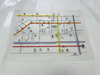 Project layout sign site plan board printed UV durable outdoor