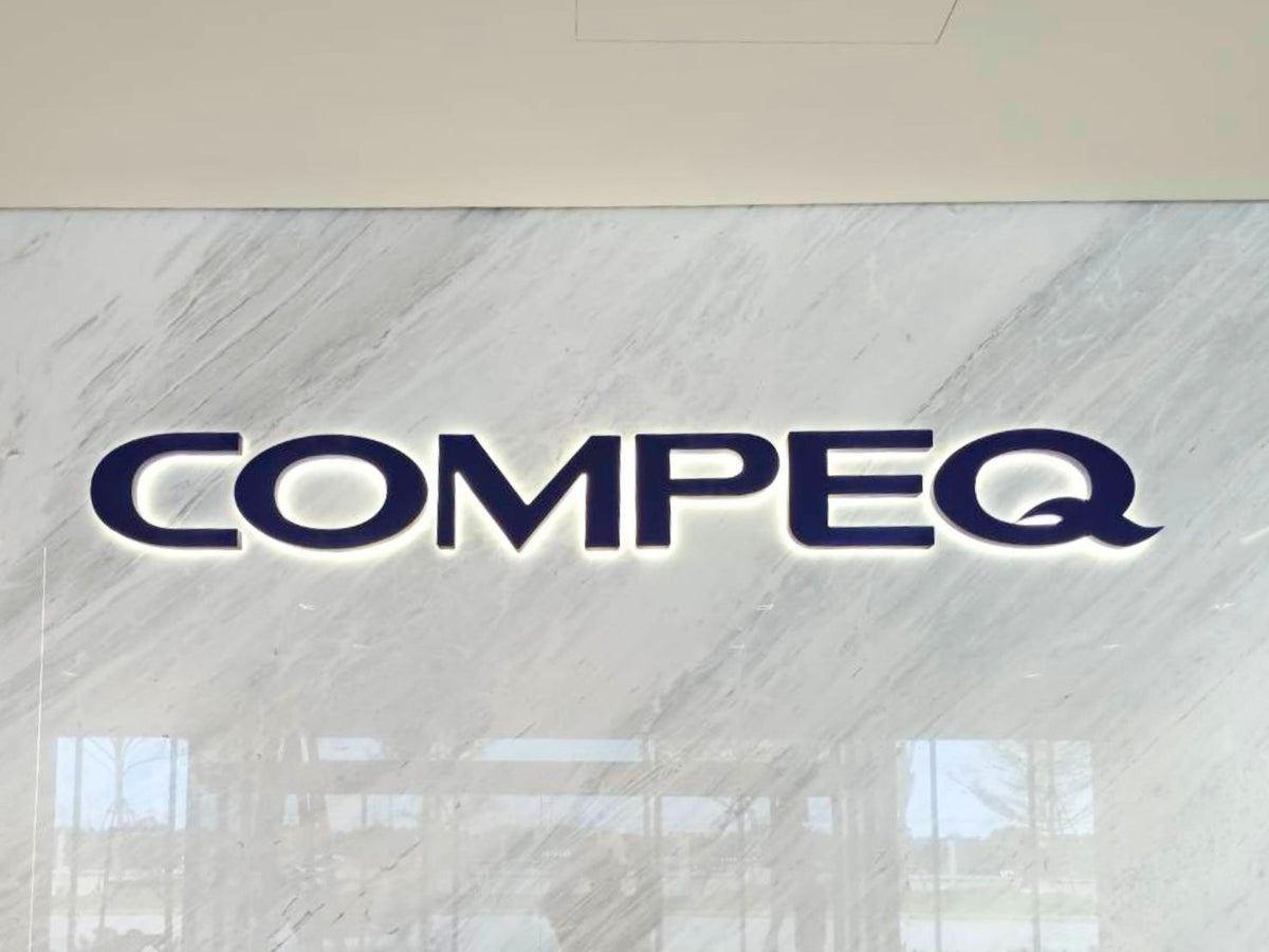 ป้ายบริษัทไฟออกหลัง แสงหรูหรา เด่นชัด เหมาะสำหรับองค์กร บริษัท และอาคารพาณิชย์